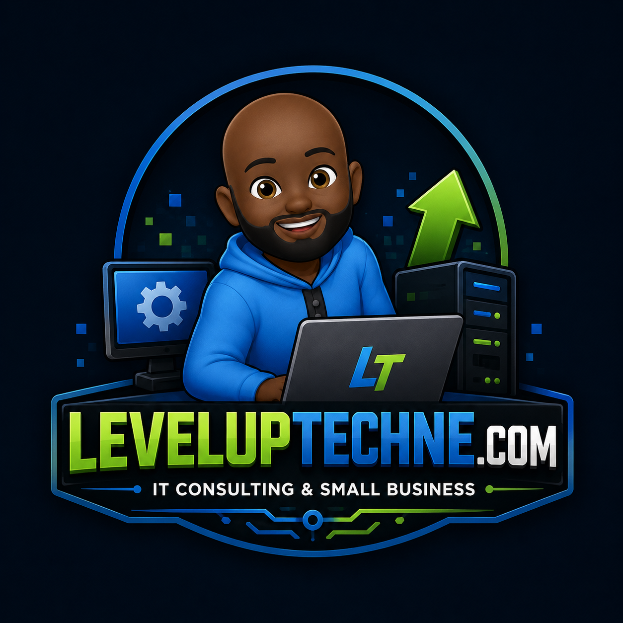 LevelUp Techne logo